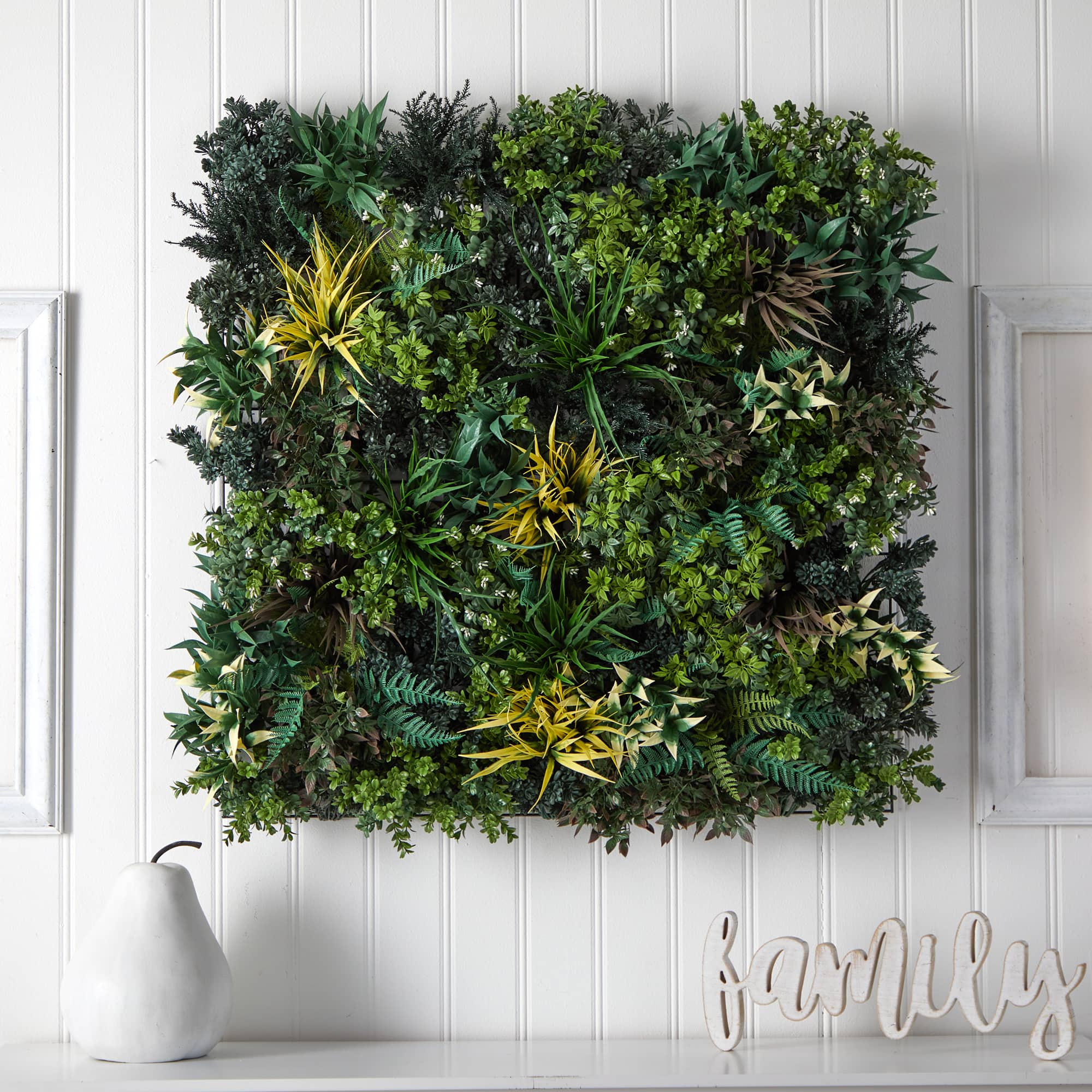 3ft. Greenery & Fern Wall Panel